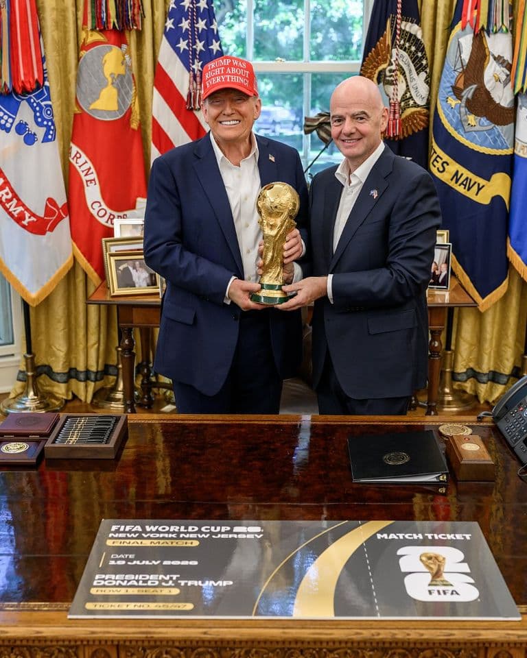 FIFA Chief Says Trump Will Welcome Iranian Team at 2026 FIFA World Cup