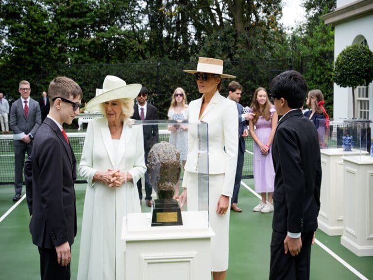 Melania Trump Hosts King Charles III, Queen Camilla as State Visit Combines Diplomacy with Tech-Focused Education