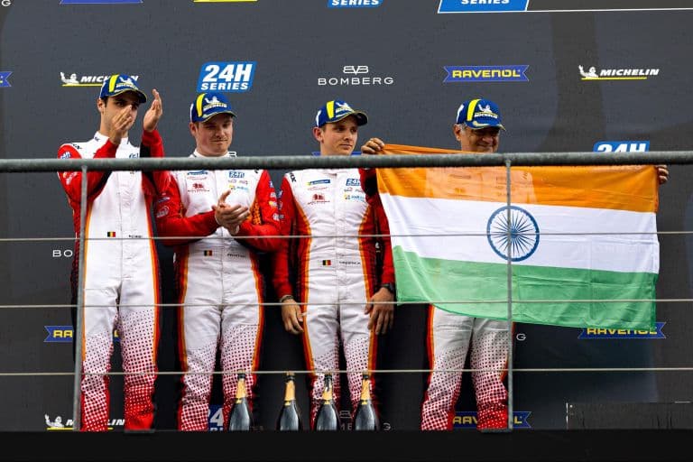 Ajith Kumar Racing Secures 2nd Place at Spa-Francorchamps 24H Series GT3 Pro-Am Race