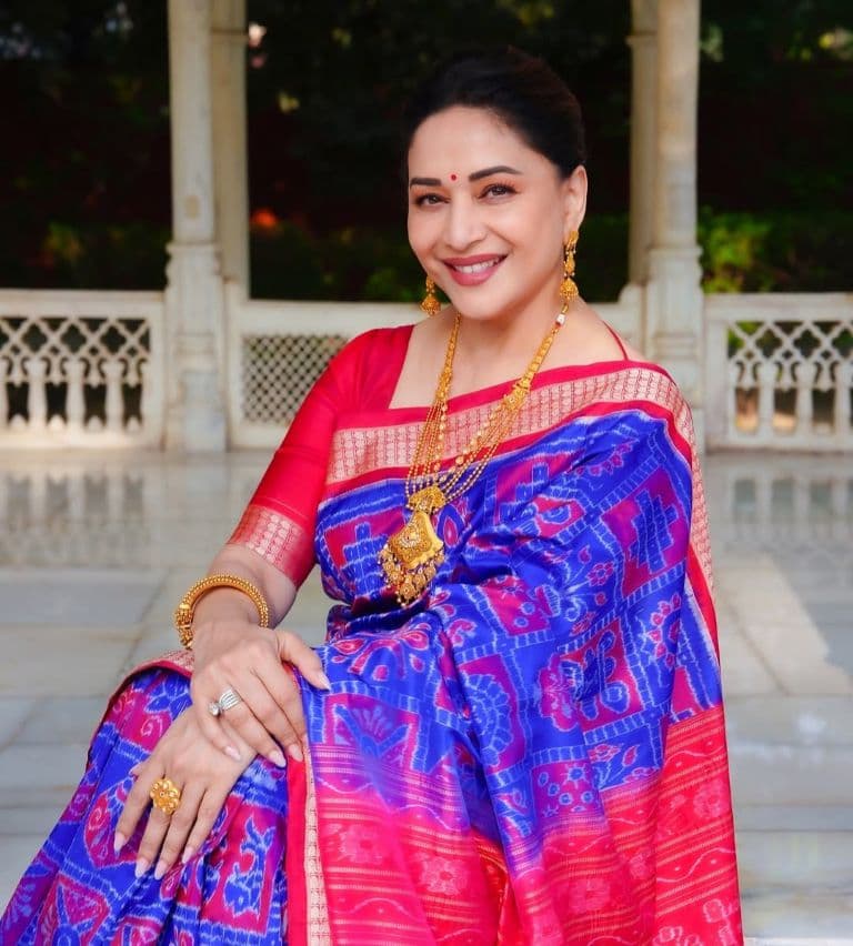 Madhuri Dixit Celebrates Odisha’s Textile Heritage, Calls It “Stories Woven with Love”