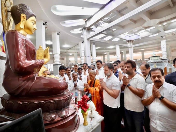 Rahul Gandhi Extends Buddha Purnima Wishes, Highlights Teachings of Gautam Buddha