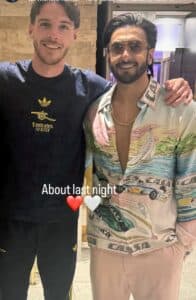 Ranveer Singh Meets Arsenal Star Declan Rice Amid ‘Don 3’ Buzz