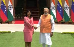 PM Modi Holds Talks With Venezuela’s Delcy Rodriguez in New Delhi, Focus on Bilateral Ties