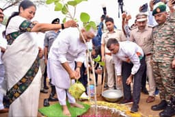 BJP Leaders Mark Environment Day With ‘Ek Ped Maa Ke Naam’ Drive