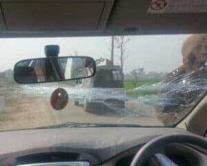 Kejriwal’s car attacked in Punjab