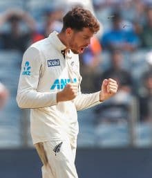 For the First Time New Zealand Beat India in Test Series; Kiwi Spinner Santner Sparkles in the Second Test
