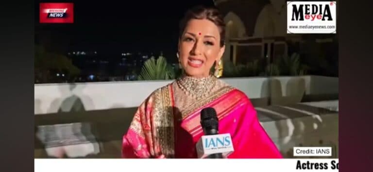 Actress Sonali Bendre Says, Service, Courage, Culture Symbolises India's Identity