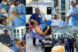 US Patient Stays Fully Awake and Plays Guitar While Karnataka Doctors Perform Brain Surgery