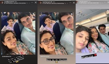 Actress Rupali Ganguly Jets Off For Holiday With Husband, Son; Stepdaughter Pens Her Thoughts Once Again