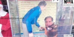 7-Foot-Tall Cake Shaped Like Ratan Tata & His Dog Created At a Bakery in Ramanathapuram for Christmas & New Year