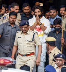 Allu Arjun Released From Jail after An Overnight Stay