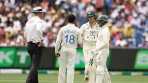 Border-Gavaskar, 4th Test: Kohli Fined For Shoulder Bump With Konstas