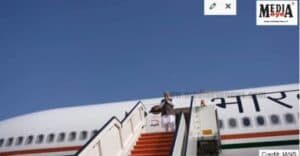 PM Modi Arrives in Kuwait City, Welcomed By The Indian Diaspora