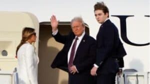 Trump Family Departs for Washington DC, Ahead of Inauguration on January 20