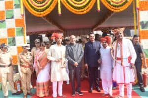 76th Republic Day – Maharashtra Governor unfurls national flag at Republic Day State function