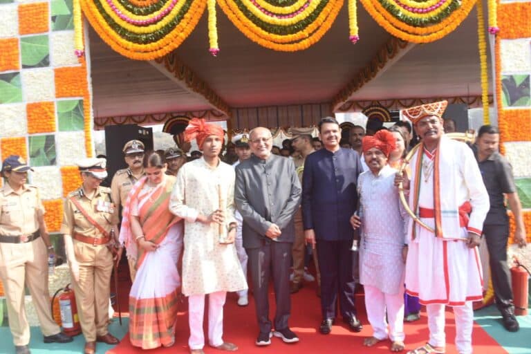 76th Republic Day - Maharashtra Governor unfurls national flag at Republic Day State function