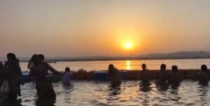 Massive Devotee Turnout at Sangam in Prayagraj on Akshaya Tritiya, Parshuram Jayanti