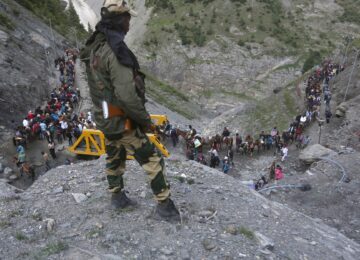 Over 3.5 lakh devotees had ‘Darshan’ inside Amarnath cave shrine over the last 19 days