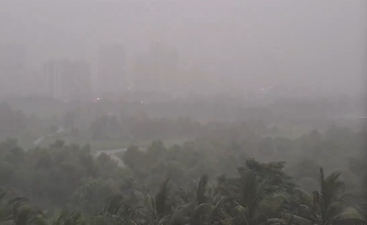 Heavy rainfall in Mumbai