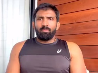 Indian wrestler Yogeshwar Dutt