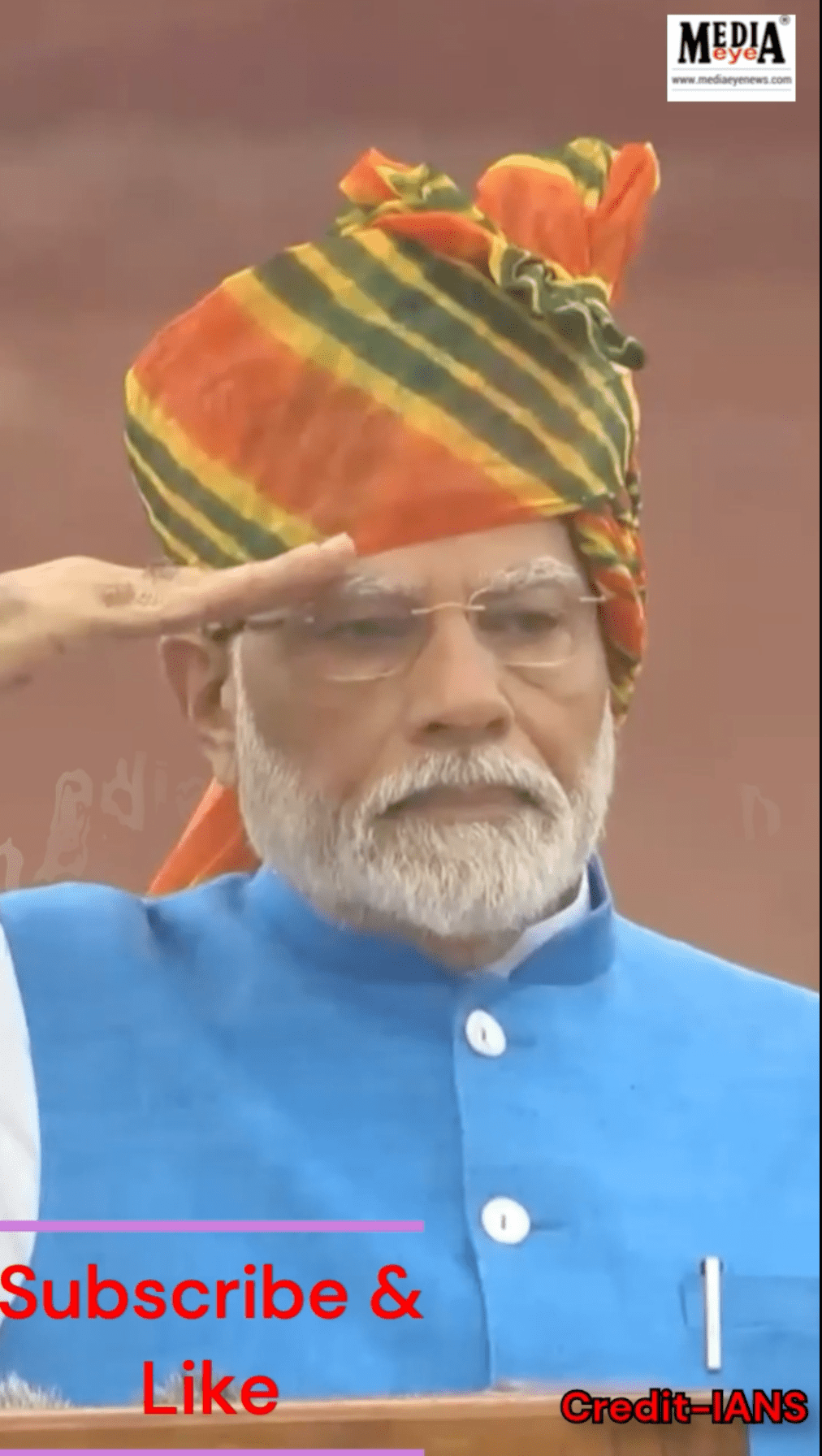 PM Modi Hoisted the Tricolour at the Red Fort for the 11th Consecutive Time