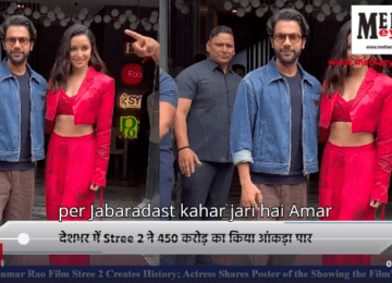 Shraddha Kapoor-Raj Kumar Rao Film Stree 2 Creates History; Actress Shares Poster of the Showing the Film’s Collection