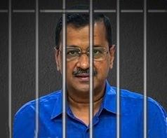 Arvind Kejriwal behind bars