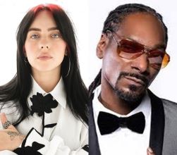 American Music Icons Billlie Eilish and Snoop Dogg