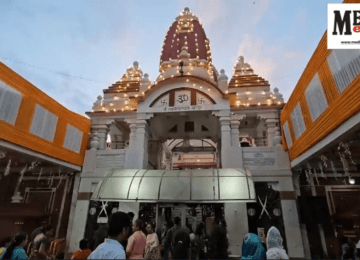 Preparations for Bhajan Kirtan and Krishna Leela at Delhi's Birla Temple