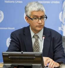 Farhan Haq, the deputy spokesperson for United Nations Secretary-General Antonio Guterres.