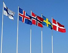 Flags of Nordic countries