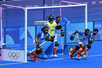 Indian hockey team at Paris Olympics