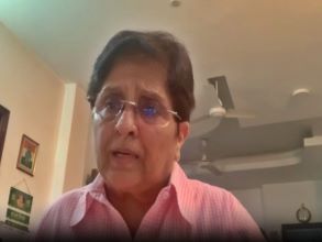 Kiran Bedi, India's first woman IPS officer, in an online interview with IANS