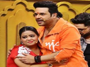 TV actors Bharati Singh and Krushna Abhishek