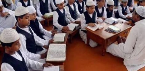 Students in Studying in a Madarsa