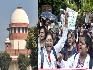 Supreem Court. Protesting Doctors