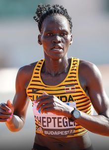 Uganda marathoner Rebecca Cheptegei dies after petrol attack by ex-partner (Credit: OlympicsKe/X)