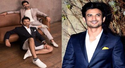 Music Composer duo Sachin-Jigar. Late actor Sushant Singh Rajput