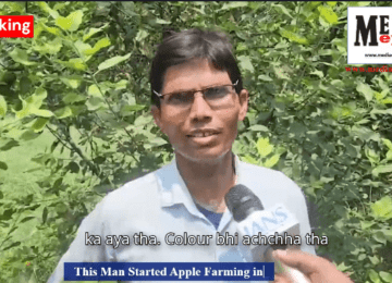 This Man Started Apple Farming in Varanasi after Learning from YouTube