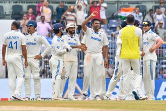 Rohit SHarma, India Bangladesh test match, Chennai. India win. Rohit Sharma