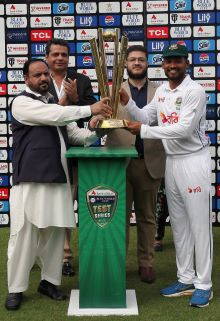 Title : One of the best moments for Bangladesh cricket: skipper Najmul Hossain Shanto on series win over Pakistan in Rawalpindi on Tuesday. Photo cricket: Pakistan Cricket Caption : One of the best moments for Bangladesh cricket: skipper Najmul Hossain Shanto on series win over Pakistan in Rawalpindi on Tuesday. Photo cricket: Pakistan Cricket