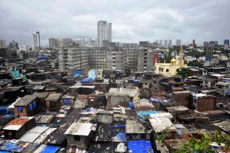 Dharavi, Mumbai Slum (Photo : Sandeep Mahankal/ IANS)