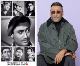 Jackie Shroff, Dev Anand, Bollywood