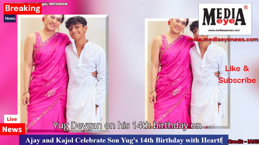 Ajay and Kajol Celebrate Son Yug's 14th Birthday with Heartfelt Wishes