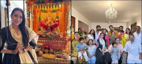 karisma kapoor, Kareena kapoor Khan, ranbir Kapoor, Ganesh Chaturthi, Modak,