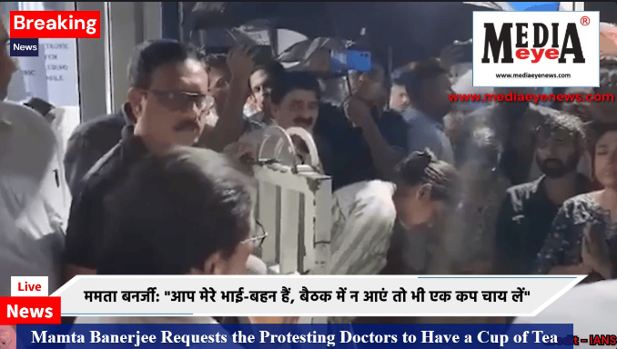 Mamta Banerjee Requests the Protesting Doctors to Have a Cup of Tea