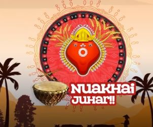 Odisha is celebrating the harvest festival Nuakhai