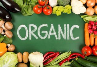 Organic products, vegetables, fruits