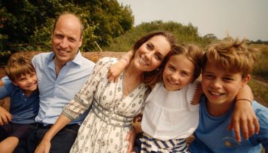 Royal Family of Britain. Princess Kate and Prince Willaim enjoying family holiday with children