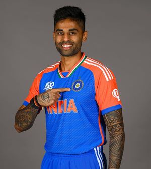 Surya Kumar Yadav, Indian batsman